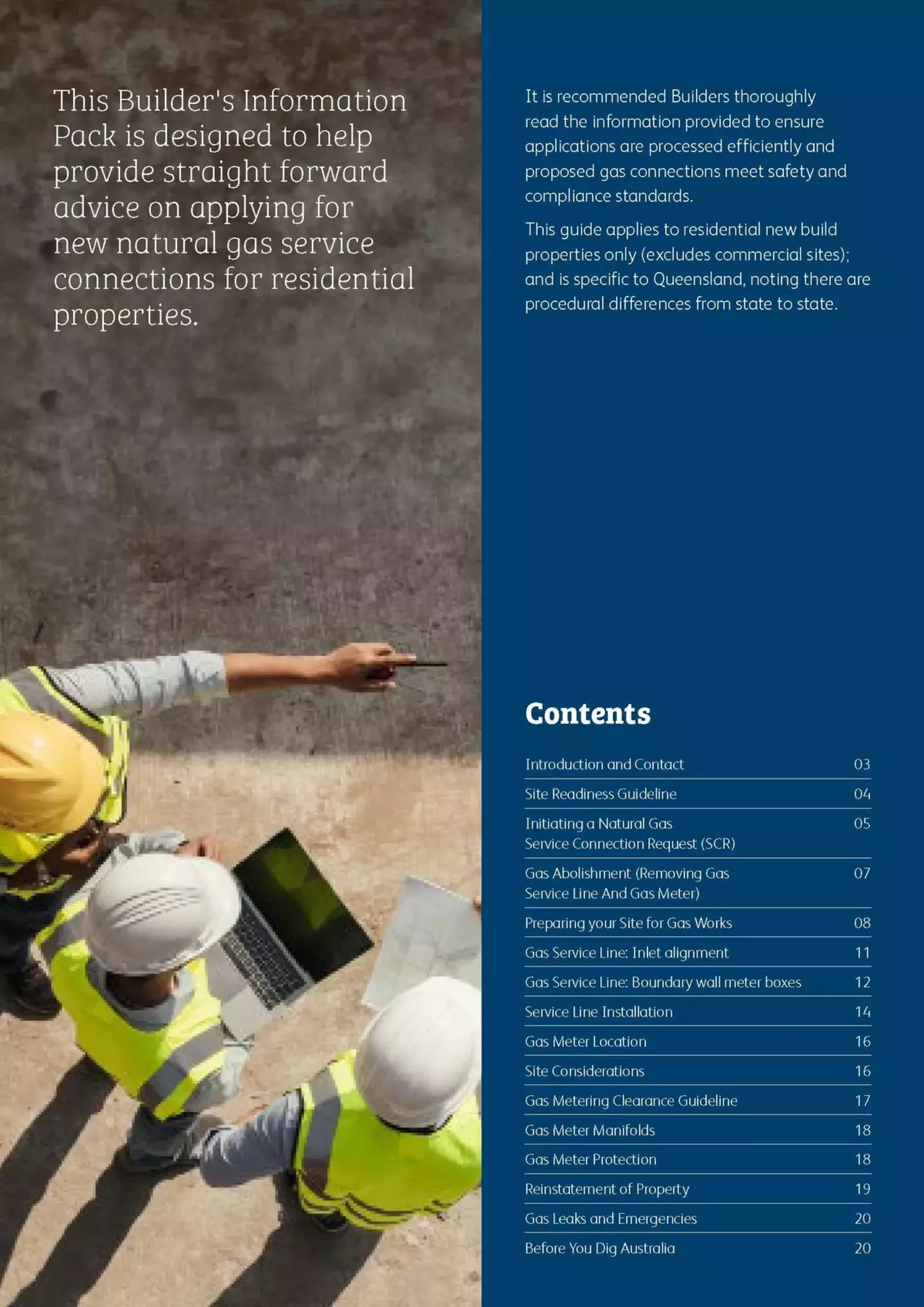 Builders and Developers info for Queensland