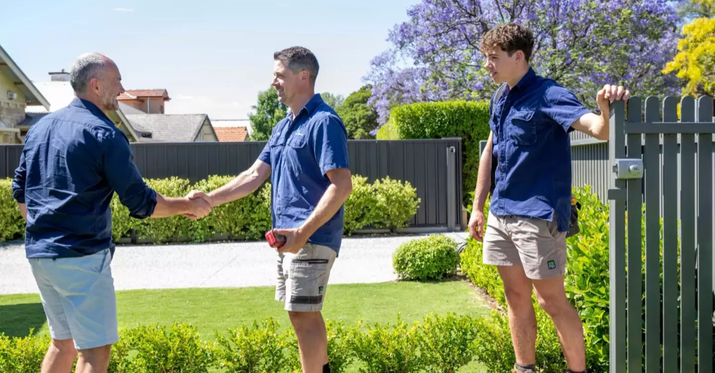 Gas hot water heater servicing