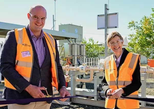 Hydrogen Park Gladstone celebrates over six months of success at official opening