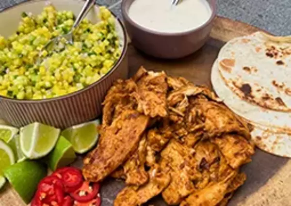 Michael Weldon’s BBQ Chipotle Chicken Tacos