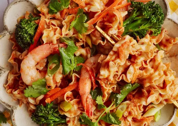 Therese Spoon's Wok fried Red Curry Noodles